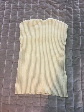 FP Beach Ribbed Strapless Tube Top